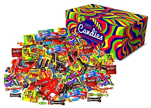 La Signature Assorted Classic Candy - Huge Party Mix Bulk Box! 11.25 Lbs / 180 Oz Classic Individually Wrapped Candies Of All Time America's Most Favorite Assorted Candies Over 430 Pieces #TOP1