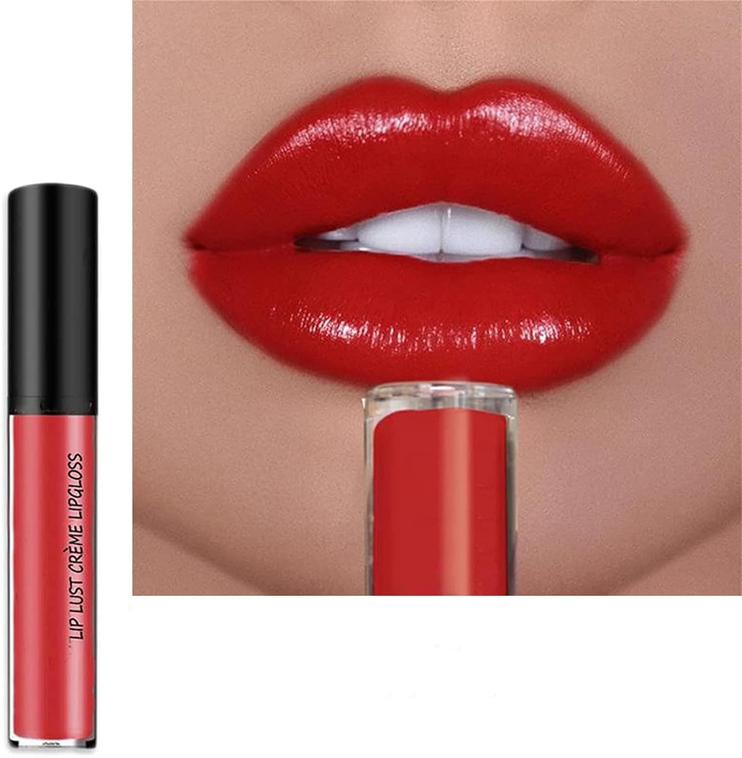 Teamoda 12 Color Cream Lip Gloss, 2025 New Long-Lasting Moisturizing Velvet Lip Lipstick, Waterproof, Non-Fading, Hydrating Lip Tint Natural Jelly