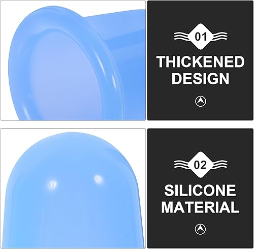 Vista 3 de ARTIBETTER 5 unids Silicona Cuerpo Masaje Ventosas Vacío Ventosas Cuerpo Chino Cupping Copa Anti para Ojos Cara Pierna Brazos