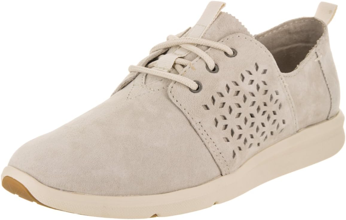 TOMS Women's Del Rey Birch Suede/Mosai Tile Casual Shoe 7 Women US