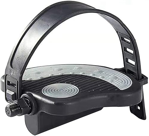 Miniatura 2 de Pedales de bicicleta estática con correas para bicicleta Peloton, bicicleta de ciclismo giratoria, bicicleta de ejercicio interior, piezas