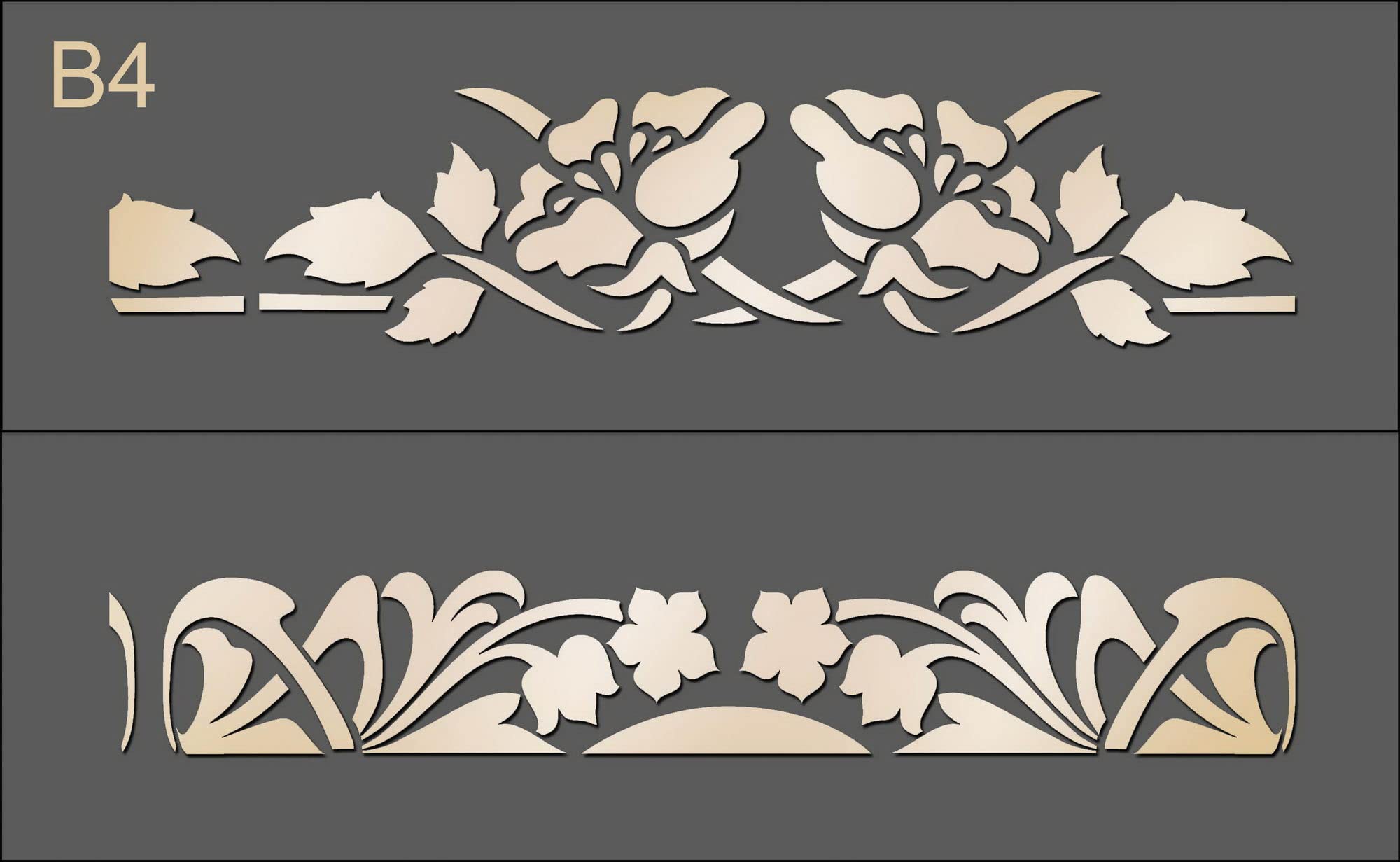 CLASSIC Style Decorative BORDERS, Ornamental Border, Vintage