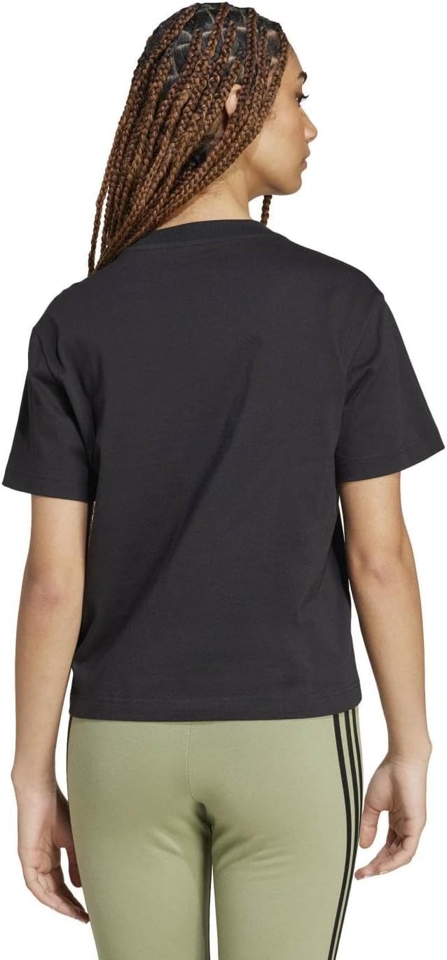 adidas Women's Essentials Small Logo Cotton T-Shirt image 5
