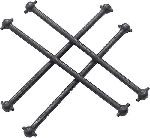 Miniatura 4 de Paquete de 4 ejes de repuesto Vgoohobby 08029 de 3.524 in compatible con HSP Redcat Tsunami Volcano Epx/STX 94111 94188 94170 1/10 modelo RC Car