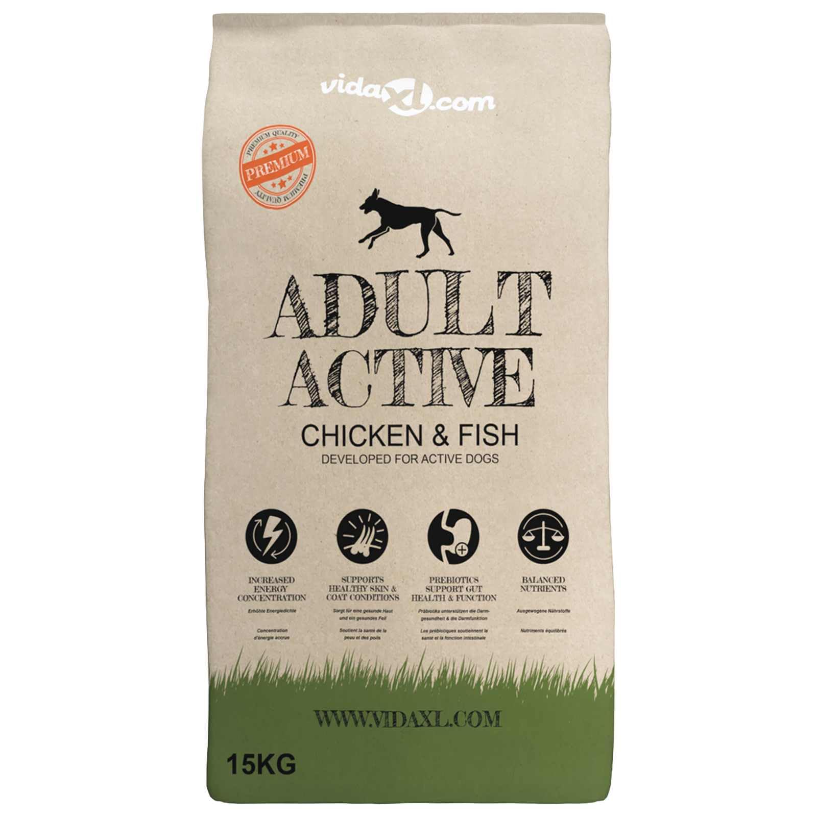 Comedero ajustable con 2 cuencos de acero inoxidable, comedero con 15 kg de comida para perros, marco de acero con recubrimiento en polvo, resistente a los arañazos para perros, gatos