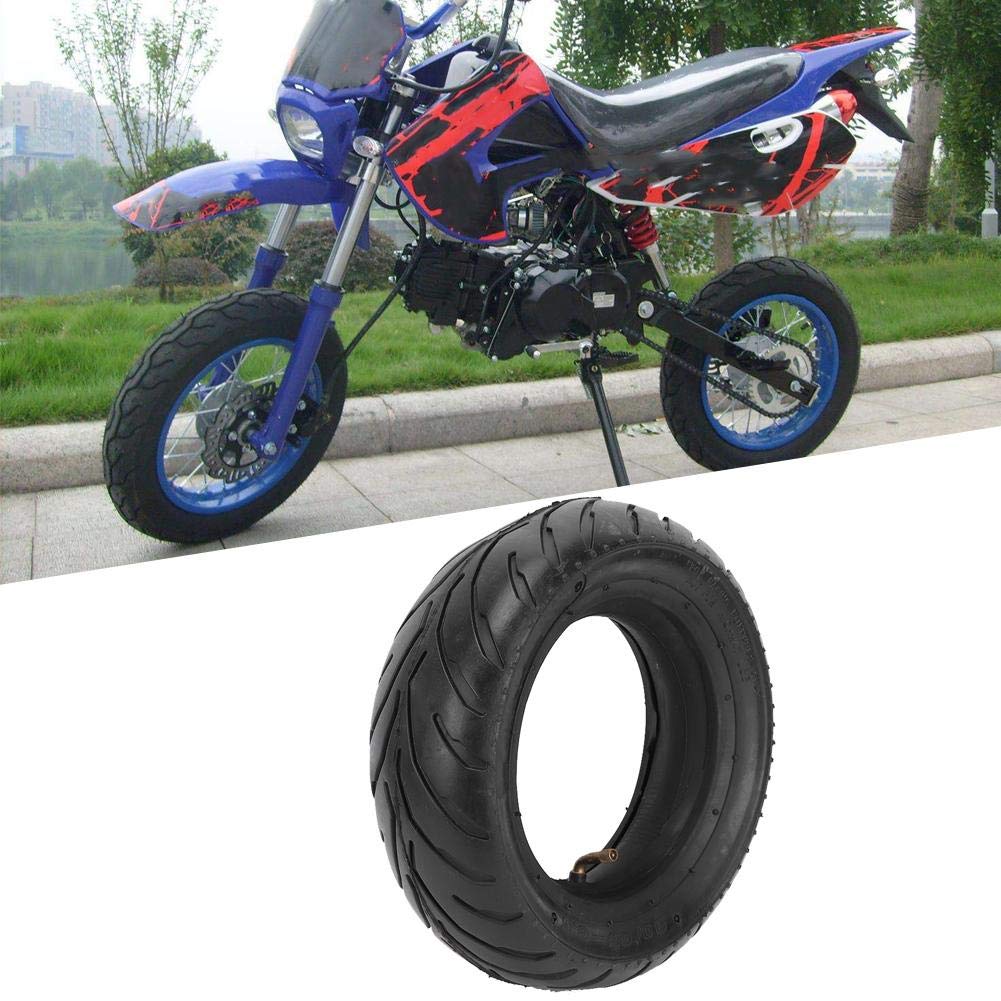 90/65-6.5 Chambre à air de Moto et Pneu de Couverture, Chambre à air de Pneu Avant Remplacer Convient pour Mini Pocket Bike