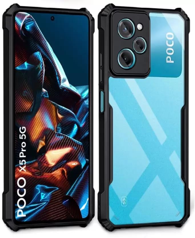 Carrywrap Plastic Transparent Hard Back Cover Case For Poco X5 Pro 5G (B0CHKHRX7P) Amazon Price History, Amazon Price Tracker