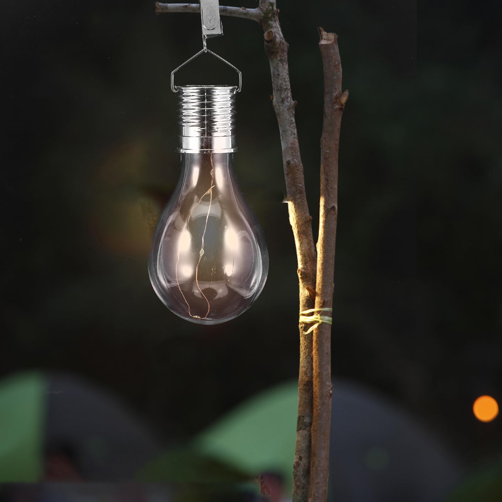 UPKOCH 5 Pz Lampadina Solare Luci Esterne Per La Casa Lampadine Al Coperto Lampadine a Led Lampadina a Led Luce Da Campeggio a Led Lampada a Sospensione Addominali Portatile