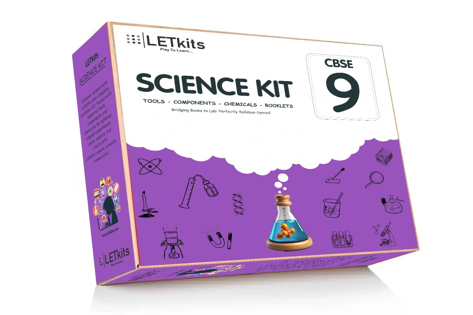 Grade 9 CBSE Complete Science Kit for Students Age 13+ | Complete STEM DIY Lab Kit with Experiments, Tools, Components & Activity Book for School Learning-image-29