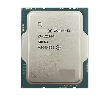 CPU Processor c I3-12100F I3 12100F 3.3GHz Quad-Core 8-Thread CPU Processor L3=12M 60W LGA 1700 Good Performance, high Efficiency, Clear Picture