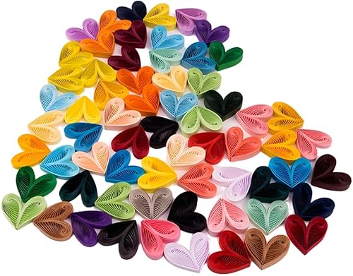 Miniatura 5 de Tiras de papel de filamentos en tonos marrones de 0.197 in en tonos de chocolate, 120 piezasjuego de tiras de 21 pulgadas de longitud, juego de