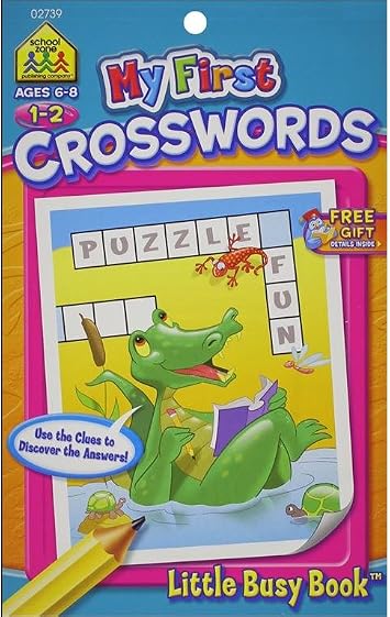 School Zone Pub SZP02739 LBB My First Crosswords BK Little Busy Books