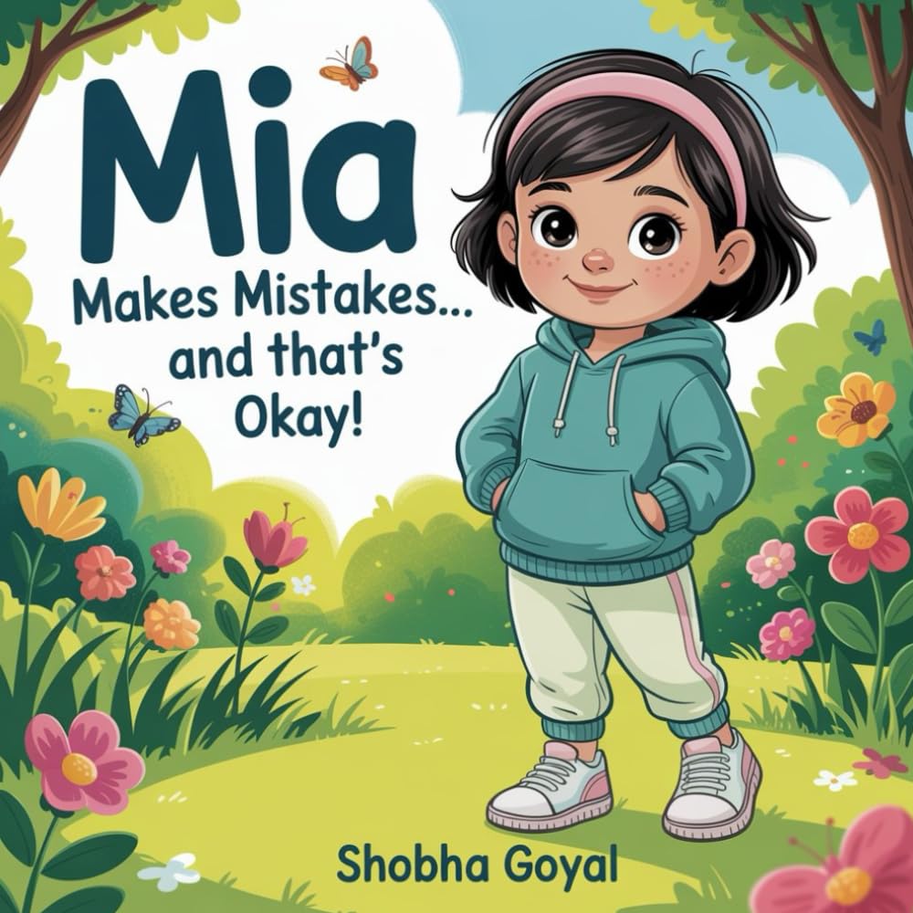 Mia Makes Mistakes… and That’s Okay!: A Story About Oopsies, Fixes, and Growing Up Confident