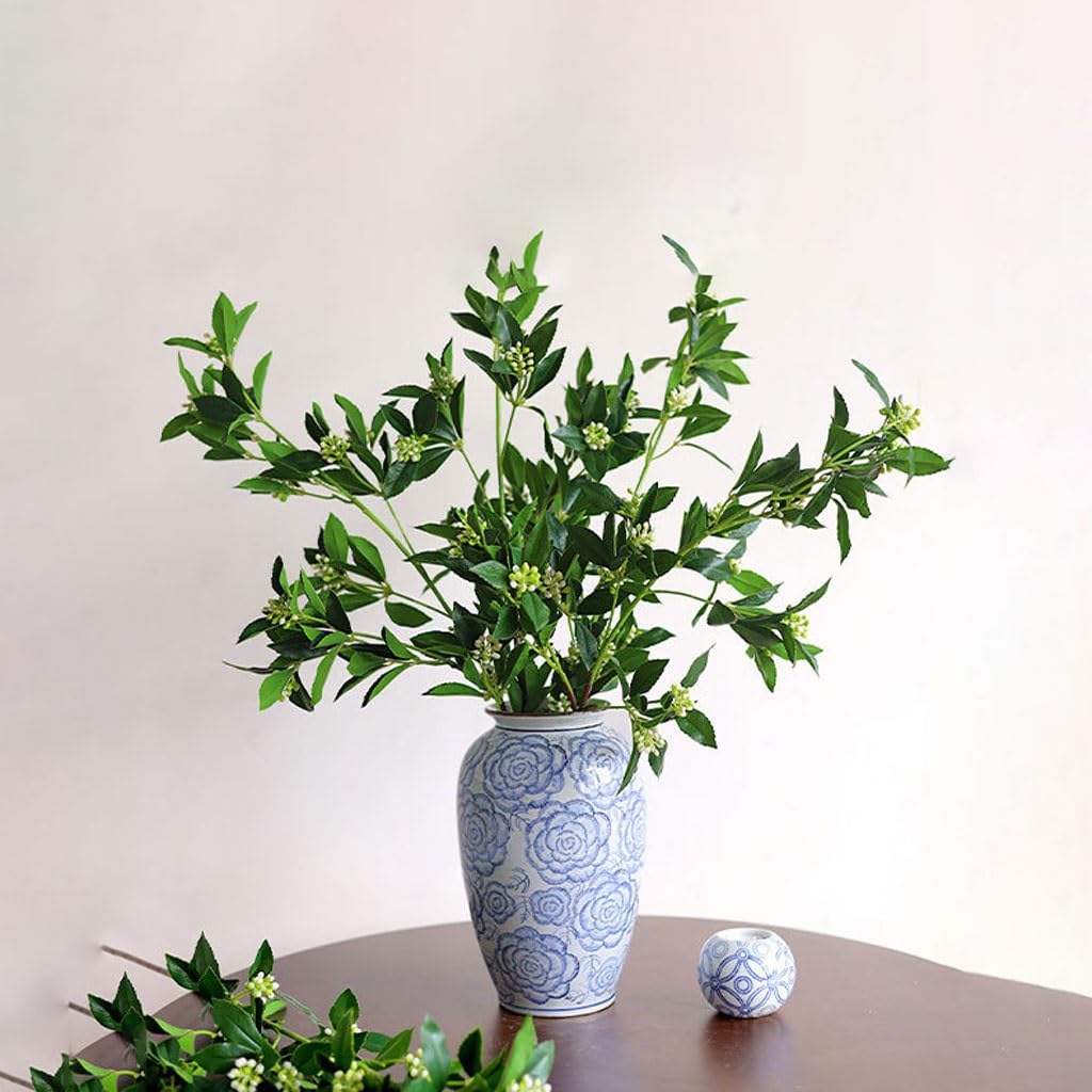 Vasen Wohndeko Wohnzimmer-Blumengefäß, Keramik-Blumenarrangement-Vase, Heimeingang, Tischdekoration