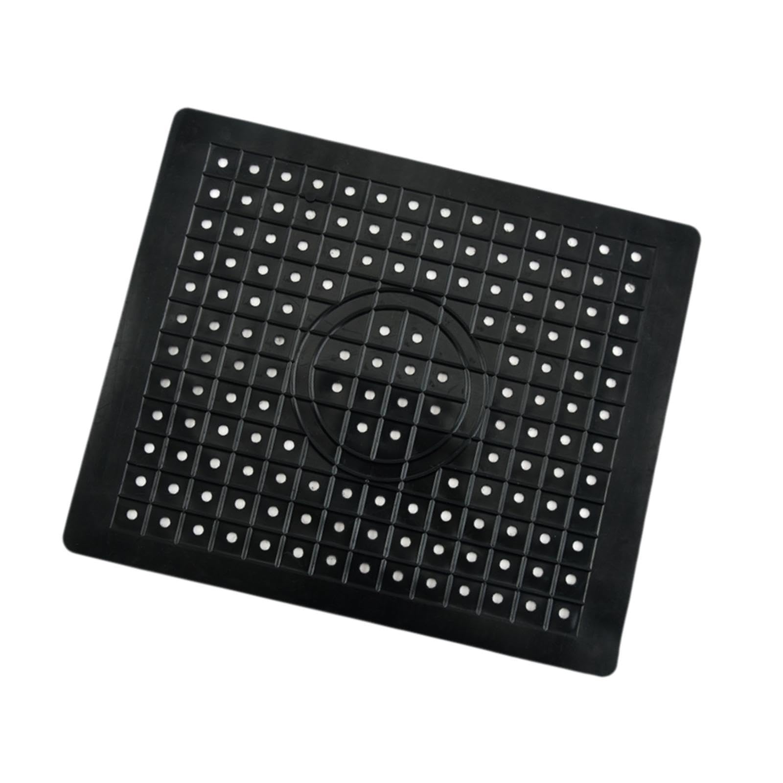 UJEAVETTE Sink Mat Heat Resistant Sink Liner Pad for Sink Kitchen Countertop Glassware Rectangle Black-image-28