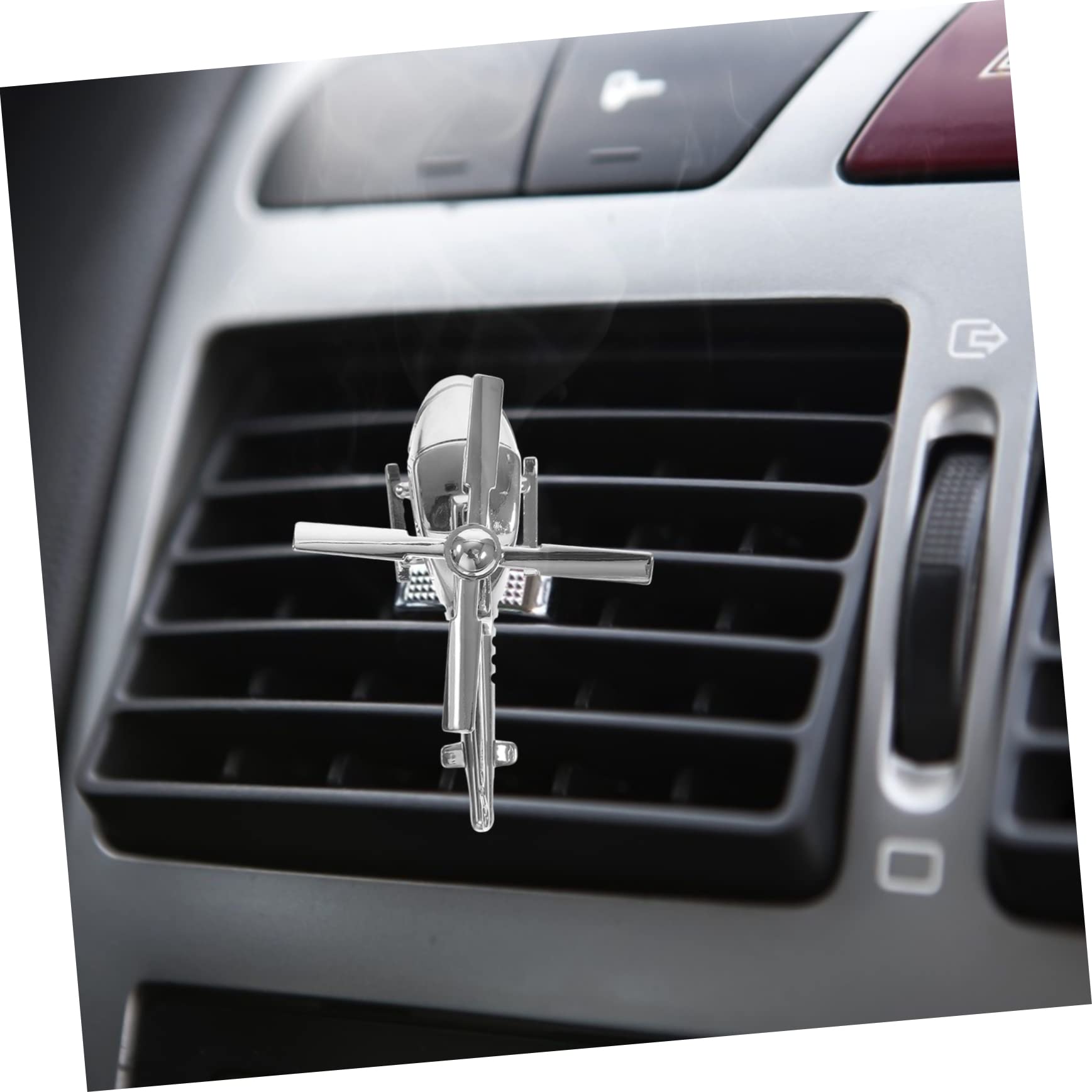 3sätze Rotierender Luftdiffusor Hubschrauberform Für Auto Aromatherapie-dekoration Mit Windantrieb Duftstäbchen Und Technologischem Design Für Fahrzeug