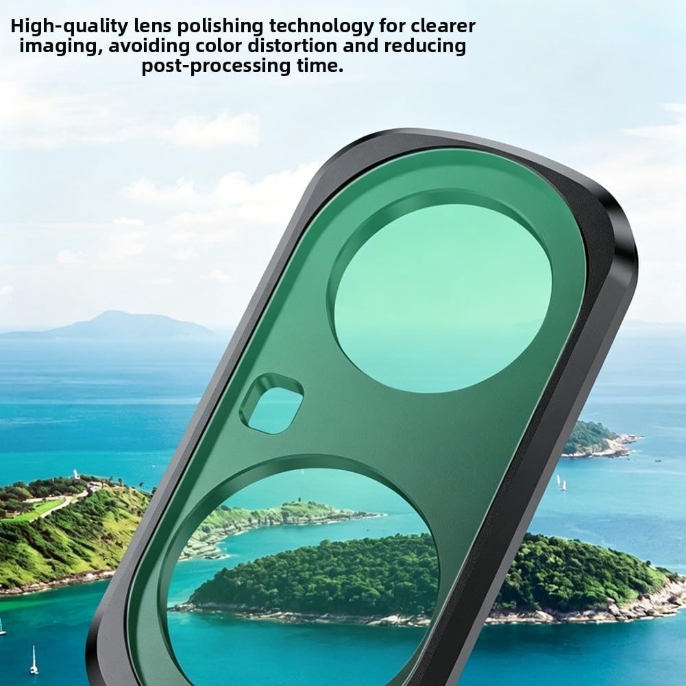 Filtry do aparatu fotograficznego ze szkła optycznego do Insta360 Luna i ultra, CPL UV ND, zestaw akcesoriów do fotografii sportowej na świeżym powietrzu, kompaktowa przenośna konstrukcja (B)