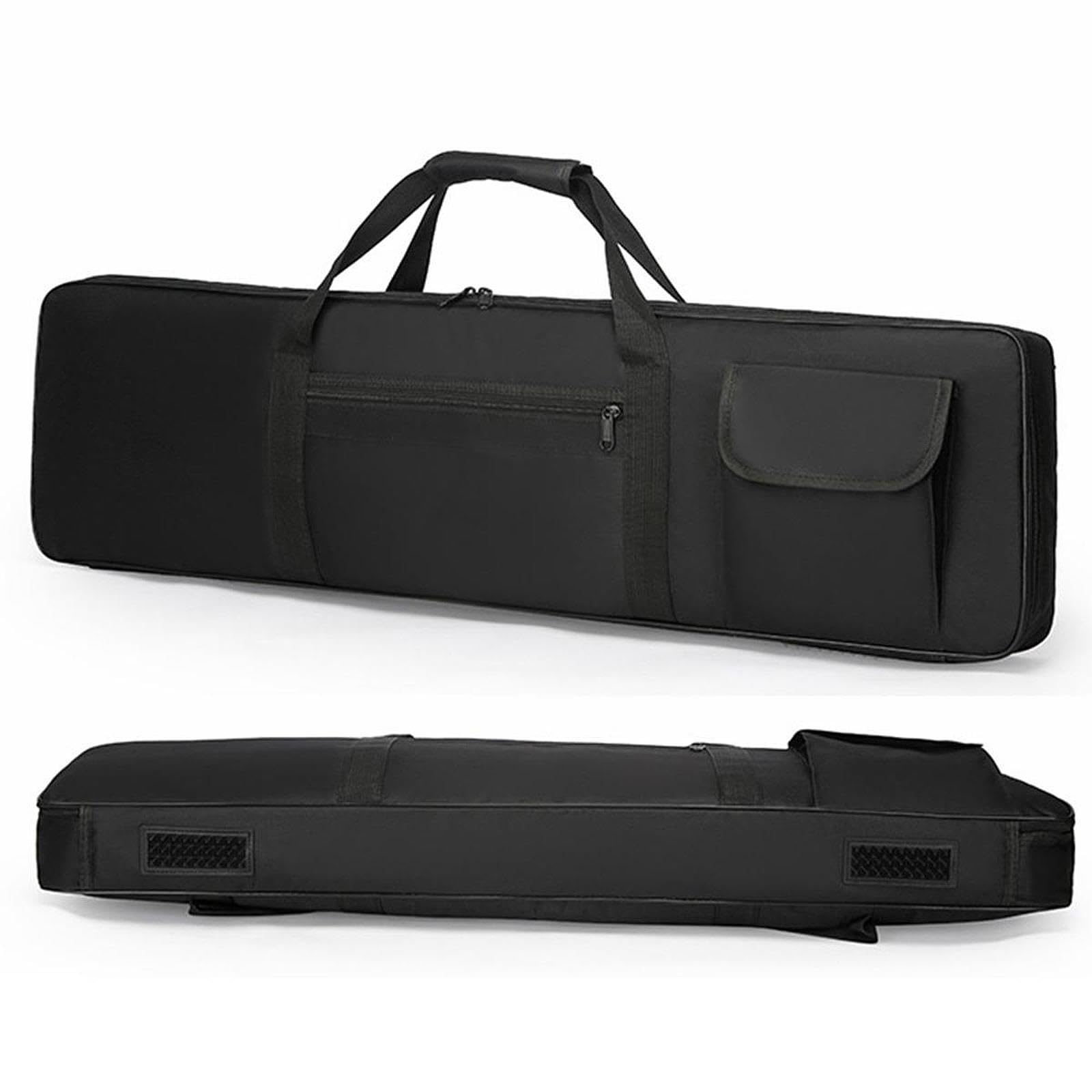 Étui pour Piano électrique, Sac de Transport pour Clavier à 61 Touches, Sac à Dos En Tissu Oxford, étui de Transport pour Studio de Musique Scolaire E, Xs