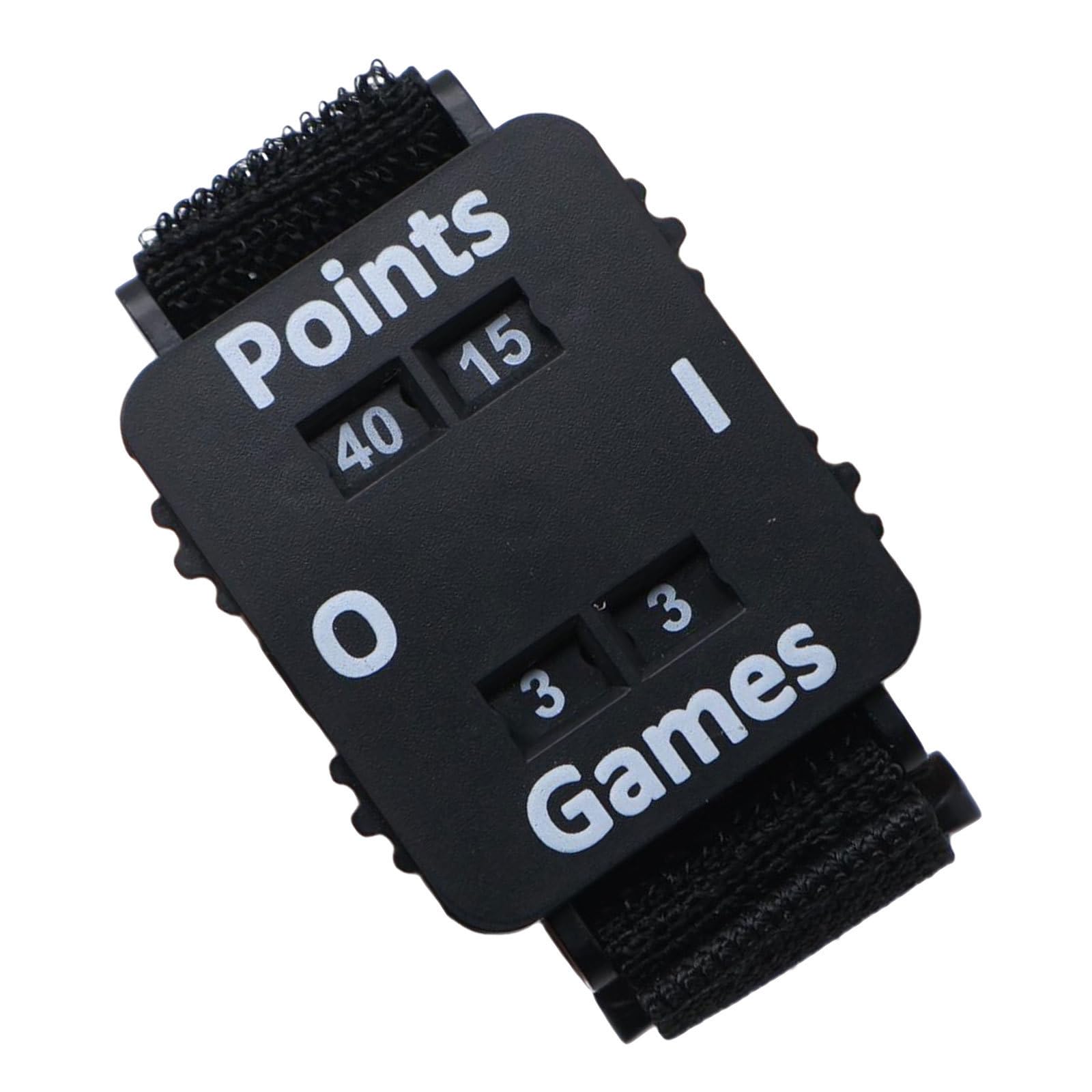 BESPORTBLE Portable with Weather-Resistant Pla Material for Cricket and Padel Score Counter Watch and Adjustable Wristband, for Practice and Tournaments