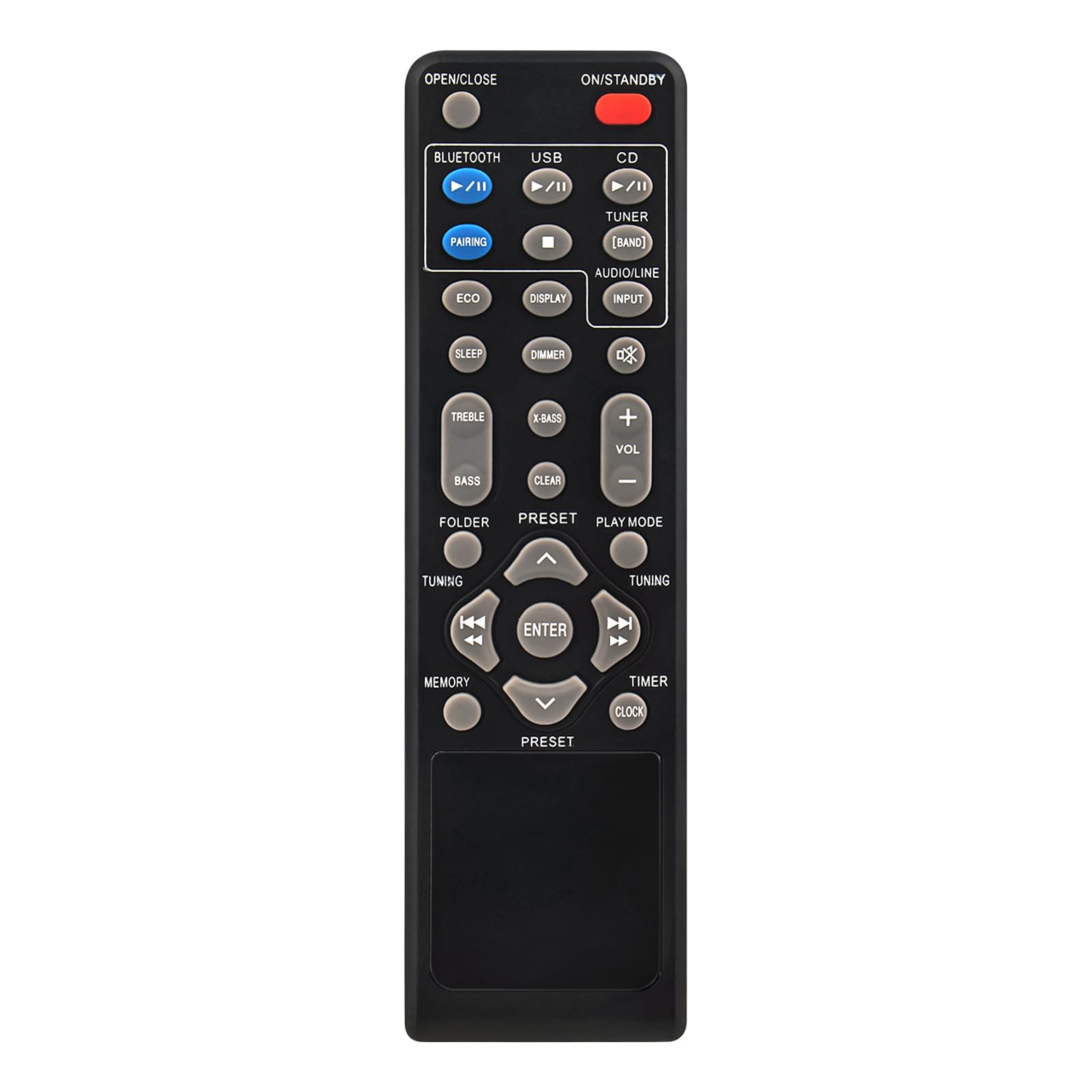 Télécommande Sharp RRMCGA357AWSA pour chaîne Hi-Fi XLHF102B XL-HF200P - 5