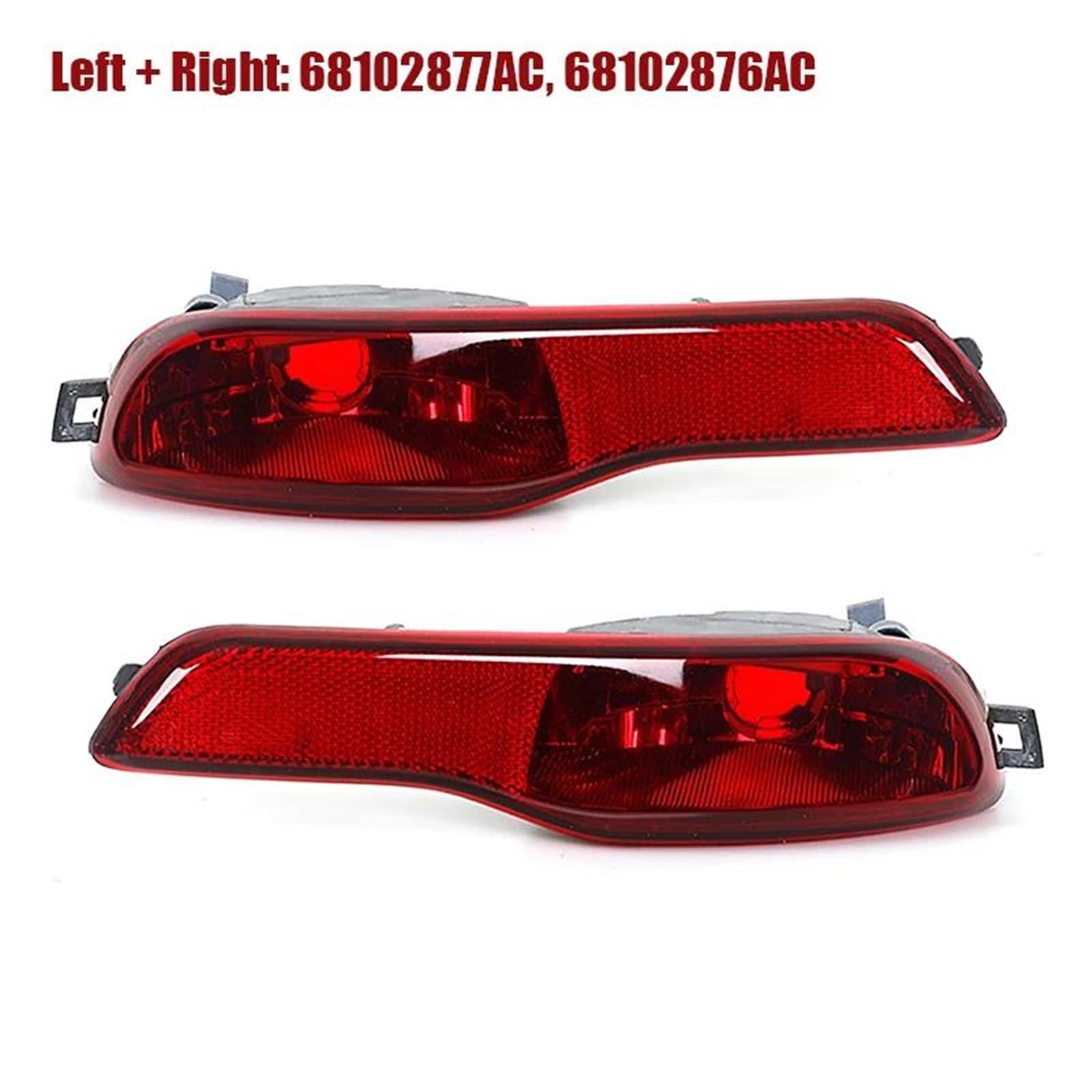 Luce Posteriore Fanale Posteriore Per Auto Per Jeep Per Cherokee 2014-2018 68102877AC 68102876AC Alloggiamento Fendinebbia Per Paraurti (lampadina Esclusa) Freccia posteriore(Sinistra e destra)