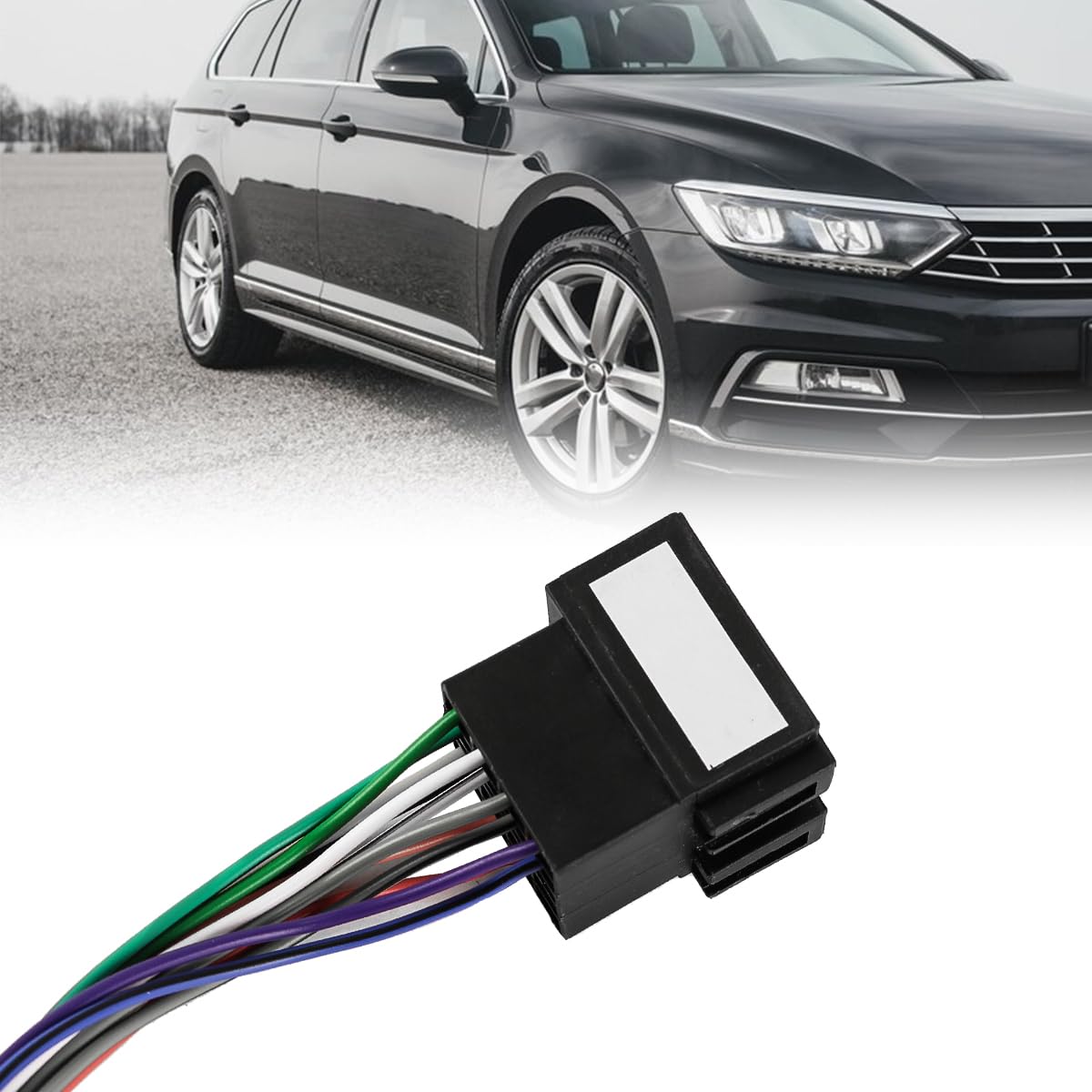 Uniwersalny 16-stykowy adapter wiązki przewodów ISO do radia samochodowego, wtyczka adaptera wiązki przewodów do instalacji radia samochodowego