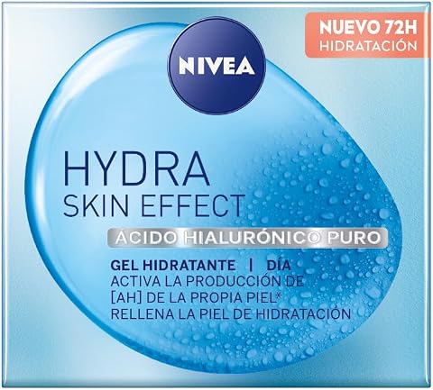NIVEA Hydra Skin Effect Gel, creme de dia com ácido hialurónico, 50 ml