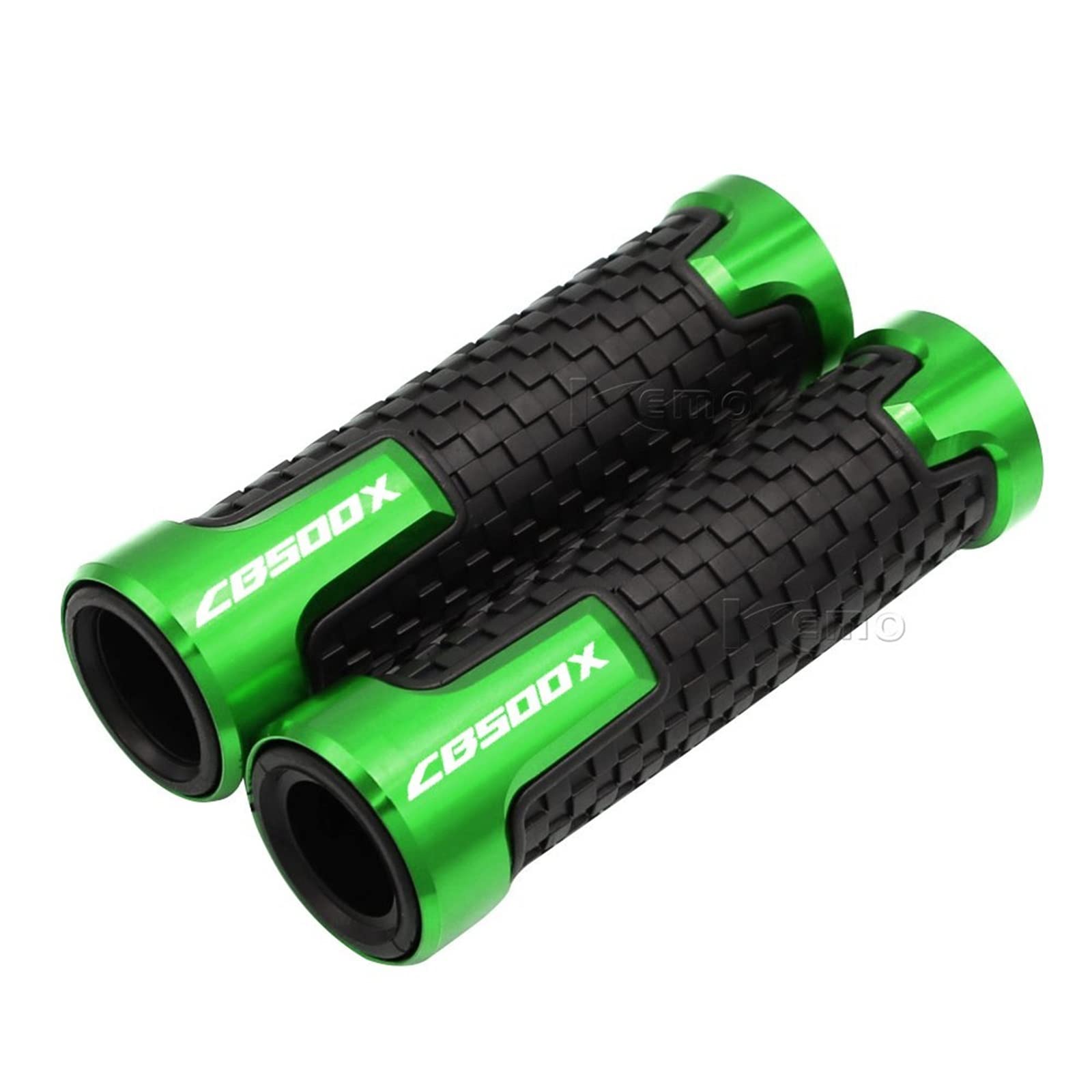 Manubri Per Honda CB500F/X - Manopole CNC 7/8'', Antiscivolo, In Alluminio E PVC, Nero - Foto 6