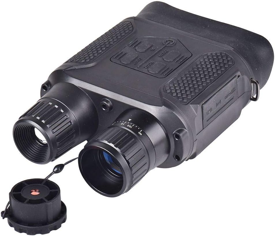 Infrared Binoculars Night Vision, 7x31Waterproof IR Digital Telescope for Hunting with LCD Display,5mp HD Photo Camera & Video Recorder,1300ft/400M Viewing Range