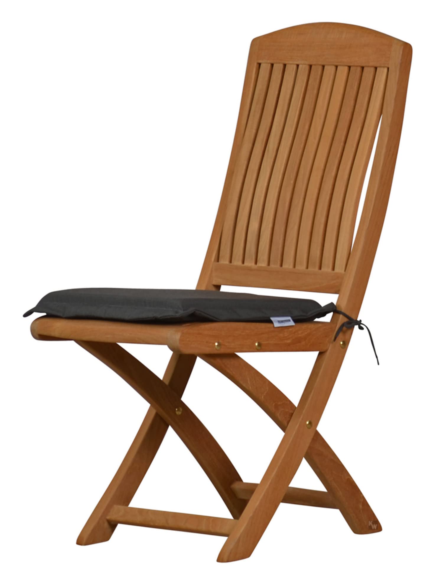 Kai Wiechmann Sitzauflage Gartenstuhl anthrazit grau Premium Made in Germany