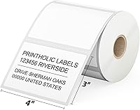 Vista 13 de 24 rollos de etiquetas térmicas directas de 2 x 1 pulgada para códigos de barras, direcciones postales, etiquetas de envío compatibles con adhesivos
