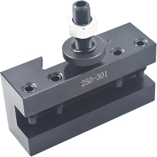 Miniatura 5 de Kimllier CXA 250-301 - Soporte para poste de herramientas CNC de cambio rápido de giro y cara de 13-18 pulgadas