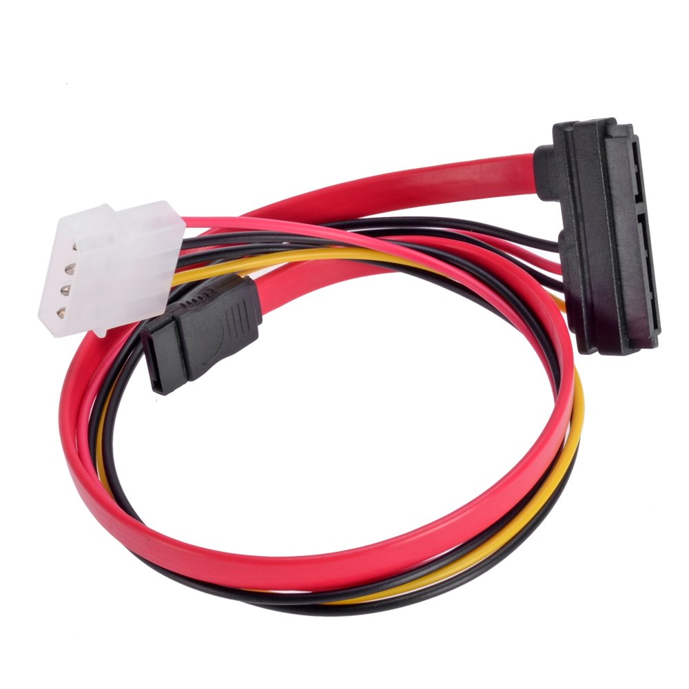 BUYYART New Combo Pack 1 Pcs 1.5Feet 45CM SATA Data and Power 2.0 3.0 Cable (B018651S3S) Amazon Price History, Amazon Price Tracker