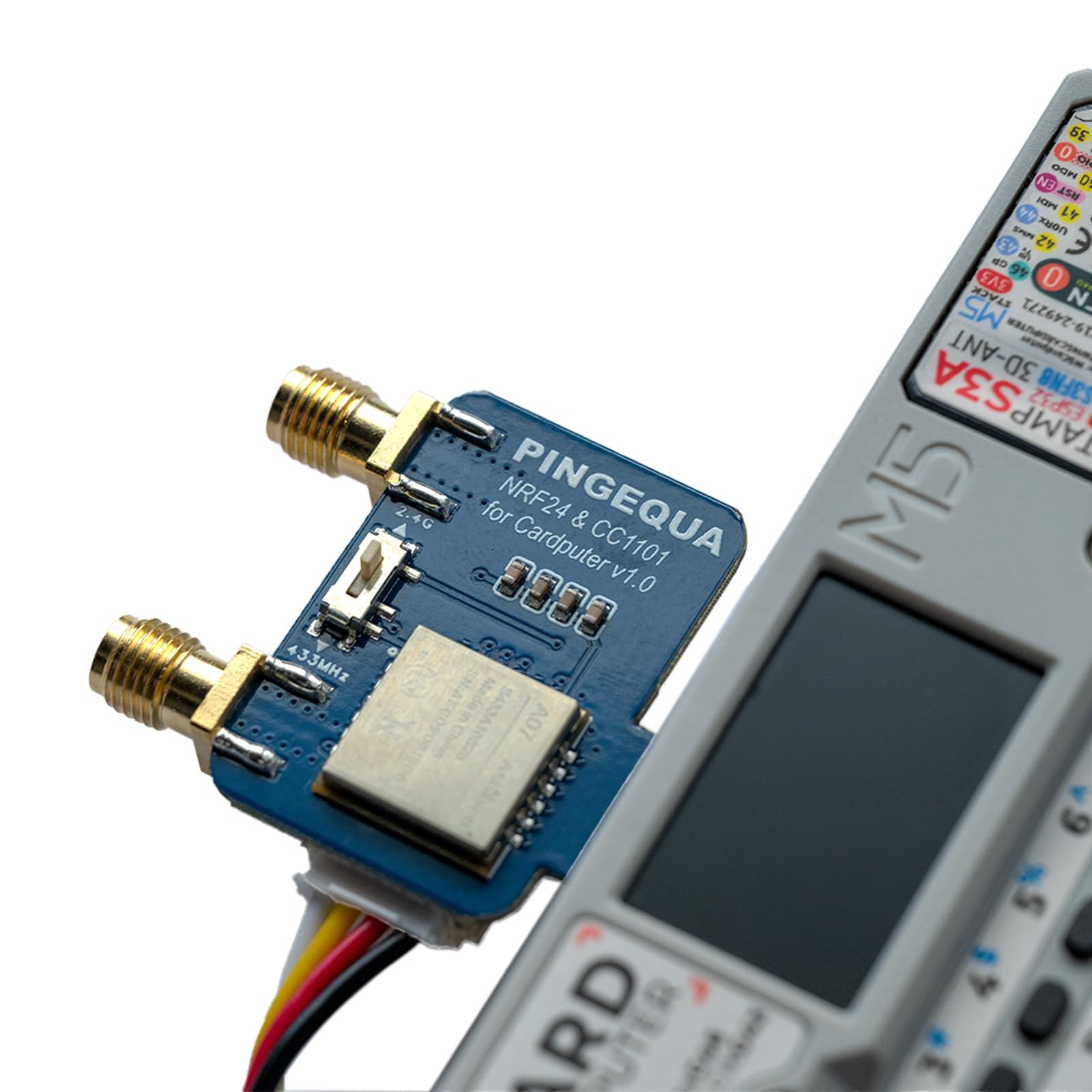 Modulo RF CC1101 per M5Stack Cardputer, Devboard 433MHz Compatibile con Firmware Bruce