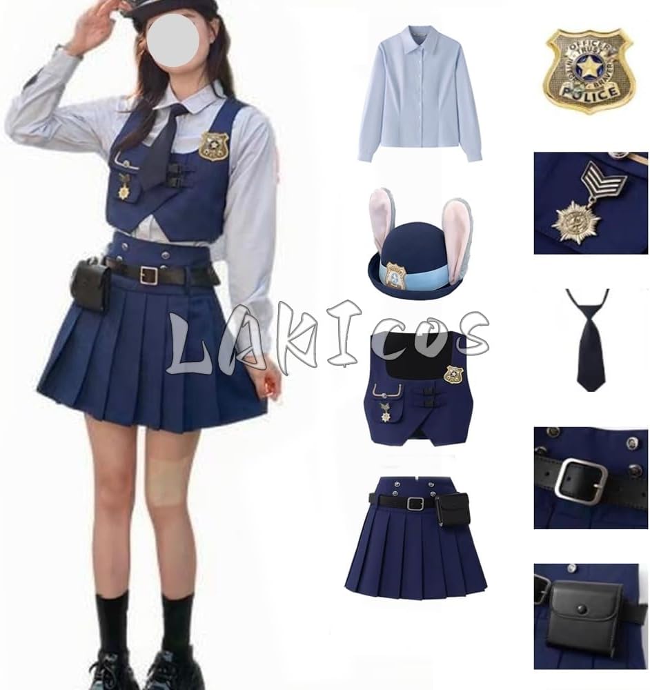 QINGCHENG]ニツクジユディ 全シリ-ズ コスプレ衣装 警察服 制服