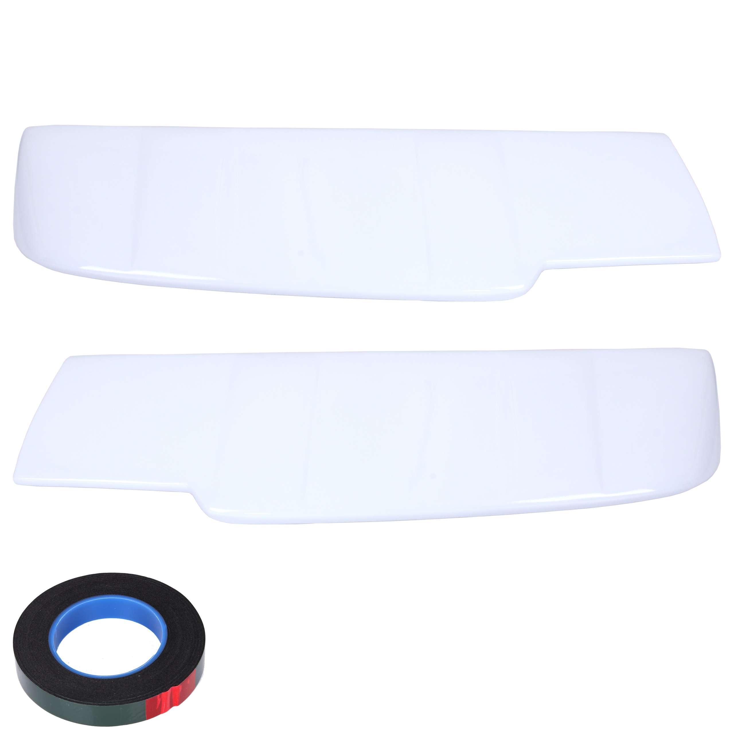 INLY Heckspoiler Heckflügel Hecklippe Dachspoiler Frozen White Lackiert kompatibel mit Transit Tourneo Custom (2013-2024)