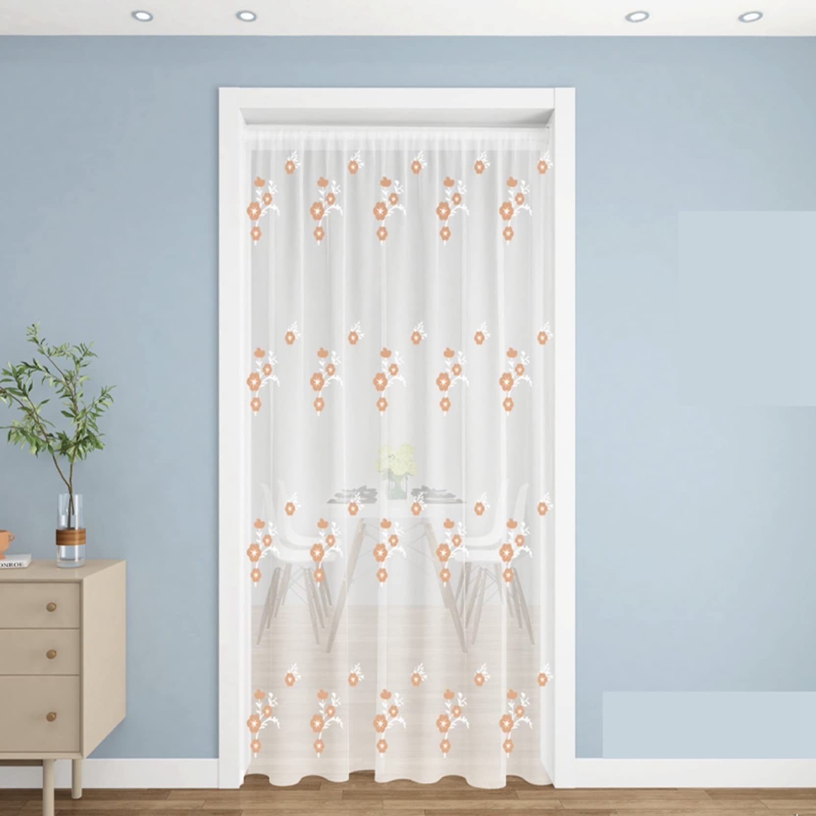 Amazon｜のれん おしゃれ ロング丈 カラー 北欧 暖簾 80*180