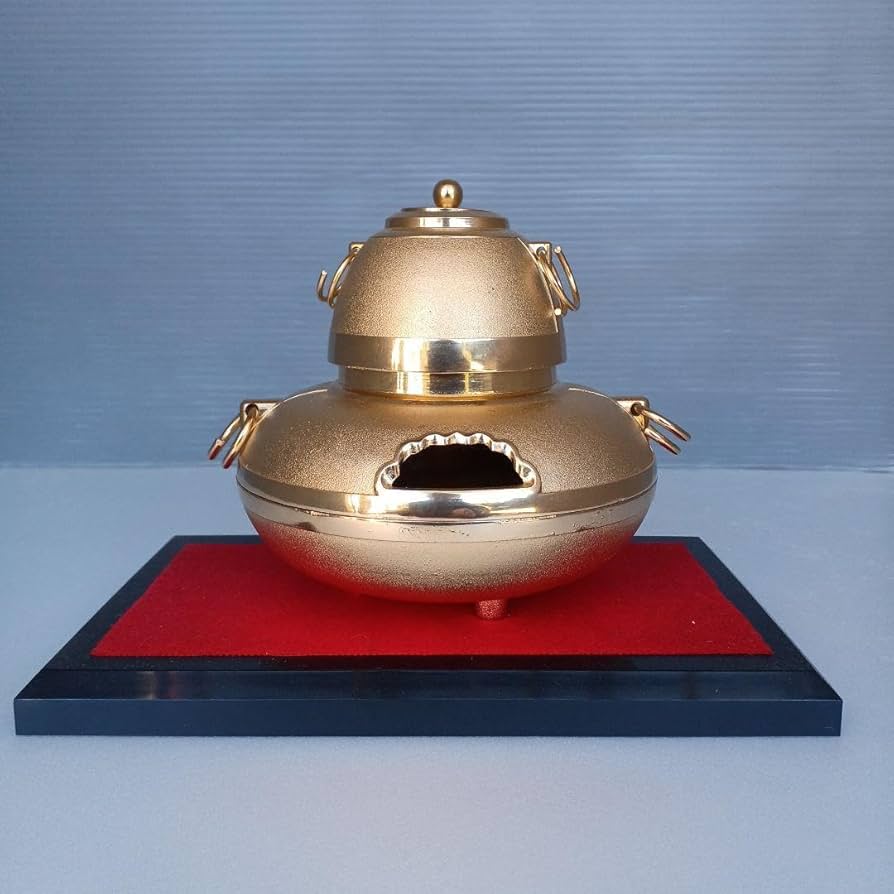 Amazon.co.jp: 吉祥開運 黄金茶釜 置物 メッキ仕様 縁起物 : ホーム Amazon.co.jp: 吉祥開運 黄金茶釜 置物 メッキ仕様 縁起物 : ホーム