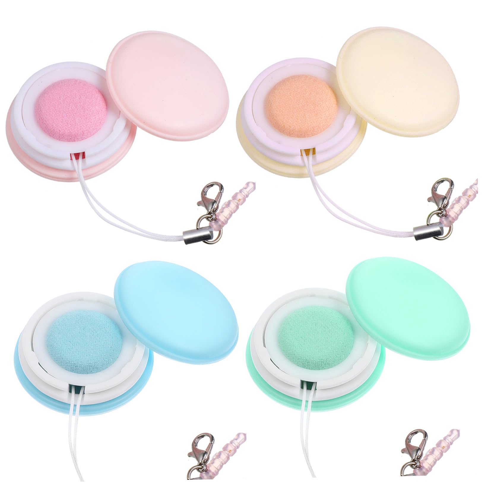 Beavorty 4piezas Limpiador De Pantalla De Microfibra Cepillo De Limpieza Para Teléfonos y Tablets Con Decorativo