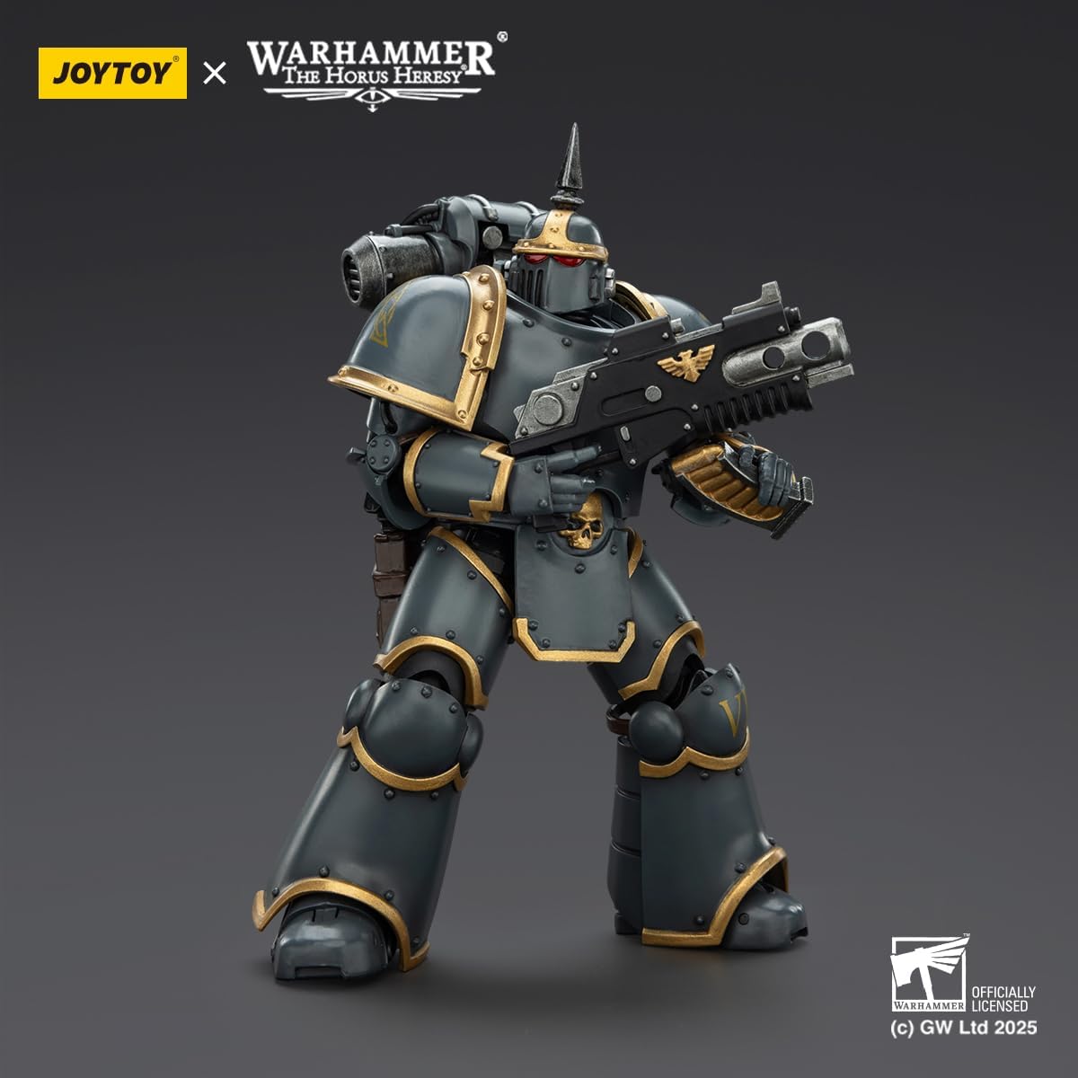 JOYTOY 1/18 Action Figures - Warhammer The Horus Heresy Space Wolves MKlll Tactical Legionary - 5‘’,Classic Character,Collectible,Age 15 and Above