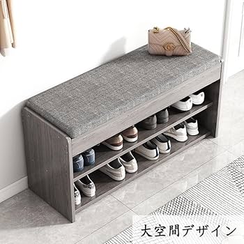 ベンチシューズラック 靴収納 替えのマットあり マットサイズ70x30x5 ベンチシューズラック 靴収納 替えのマットあり マットサイズ70x30x5