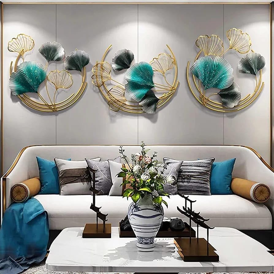 Delight World Metal Decorative Wall Decor For Living Room Wall Hangings