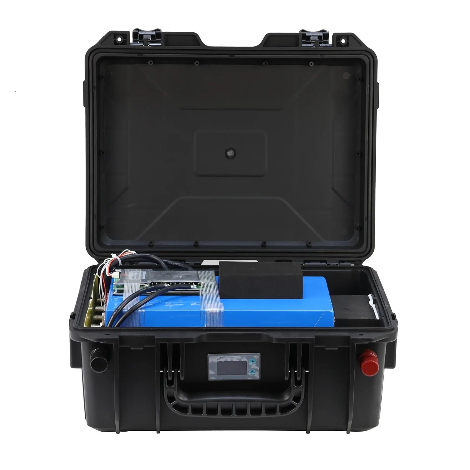 Baterías Recargables Lifepo4 12 Voltios 100Ah 200Ah 300AH Con | Estación de salida USB de alimentación exterior BMS for barcos con motores de onda sinusoidal(100Ah 12.8V LifePO4)