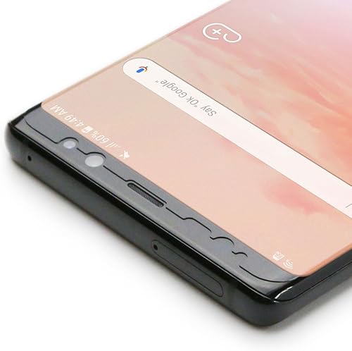 Miniatura 6 de Armor Suit MilitaryShield - Protector de pantalla compatible con Samsung Galaxy Note 8 (compatible con fundas), película transparente HD antiburbujas