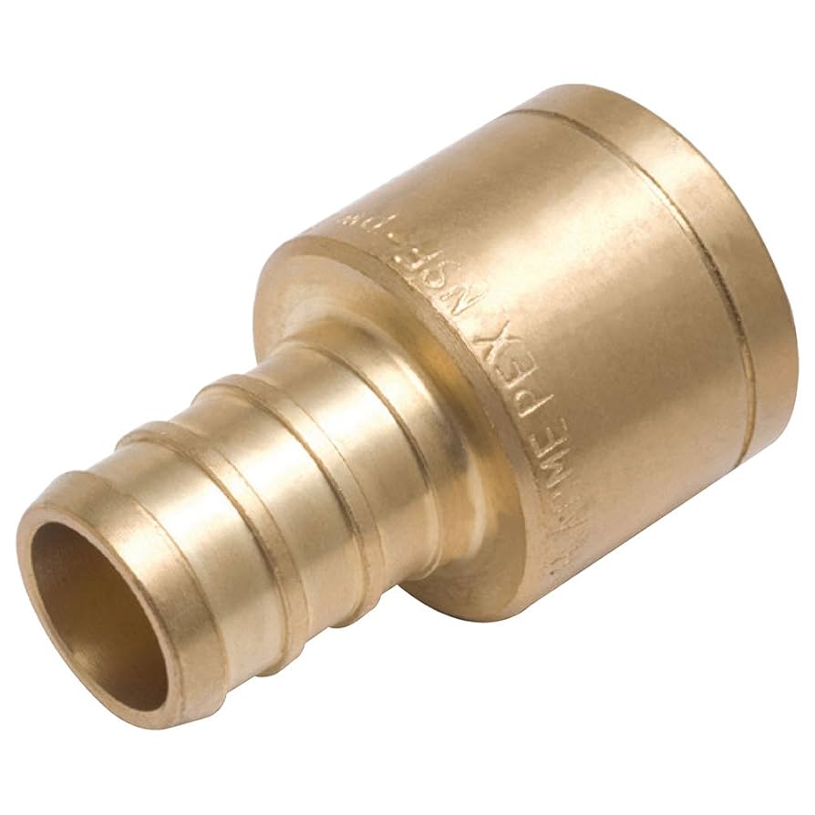 SharkBite 3/4 x 3/4 Inch Crimp Female Sweat Adapter, Brass