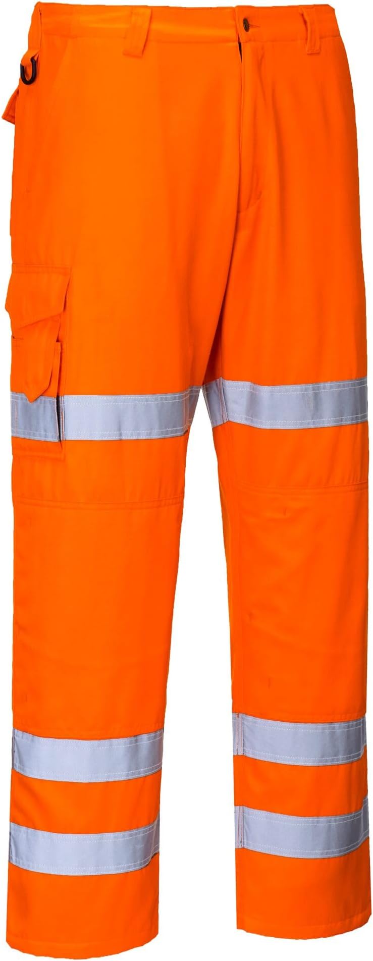 Portwest RT49 Hi-Vis Three Band Work Trouser Orange, X-Large