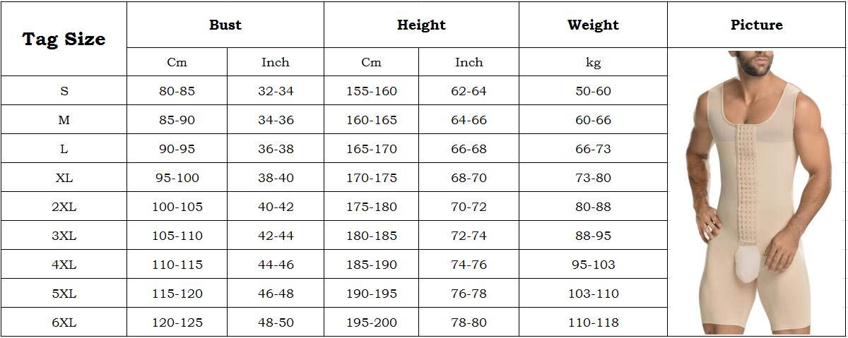 AIEOE Shapewear Body Shaper - Camiseta interior de compresión para hombre