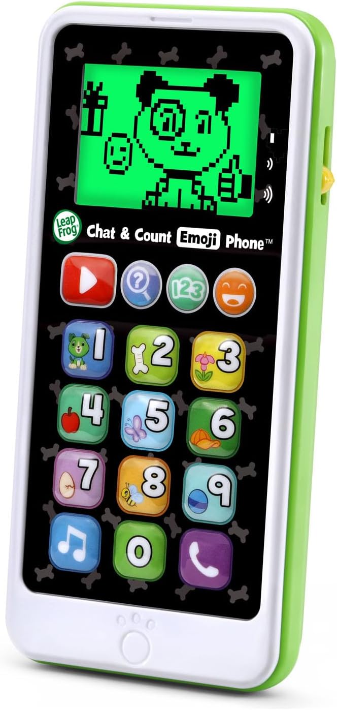 Leapfrog Kid Chat & Count Emoji Phone Scout, White