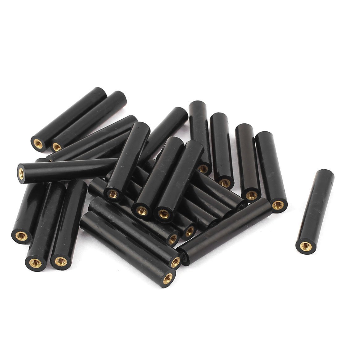 3NH® 25PCS M3 Brass Insert Female Thread 8x45mm Insulated Standoff Terminal-image-9
