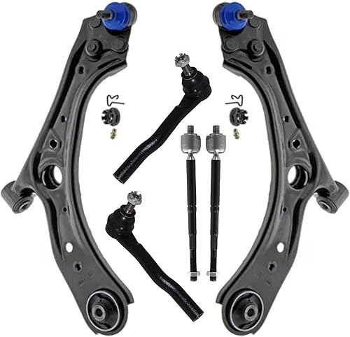 Miniatura 104 de Detroit Axle - Kit de brazos de control inferiores delanteros para Jeep Grand Cherokee Dodge Durango 2011-2015 2012 2013 2014, 2 brazos de control